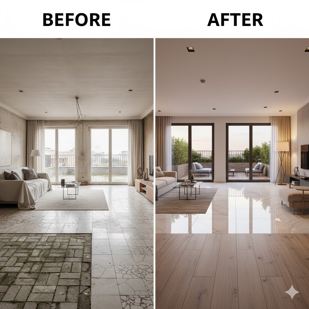 Dự án Ốp lát gạch mới Bến Cát