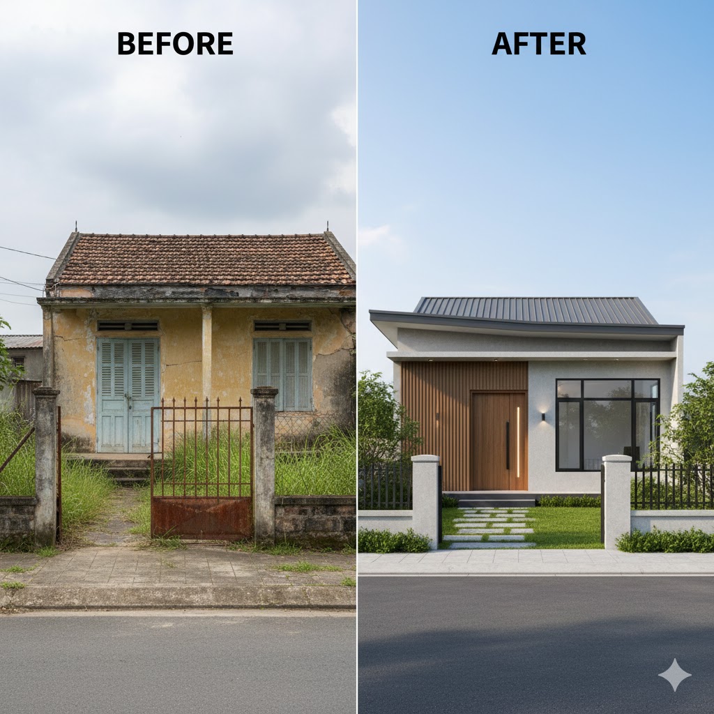 Dự án Cải tạo nhà phố Thuận An