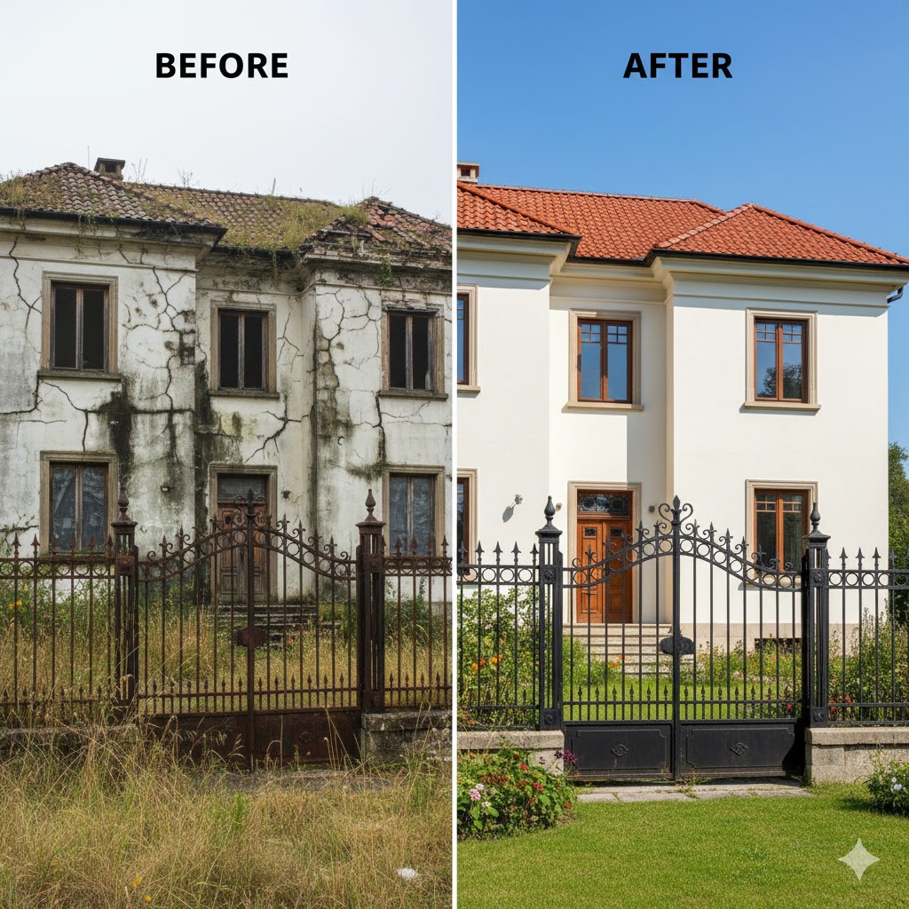 Dự án Sửa chữa biệt thự Dĩ An